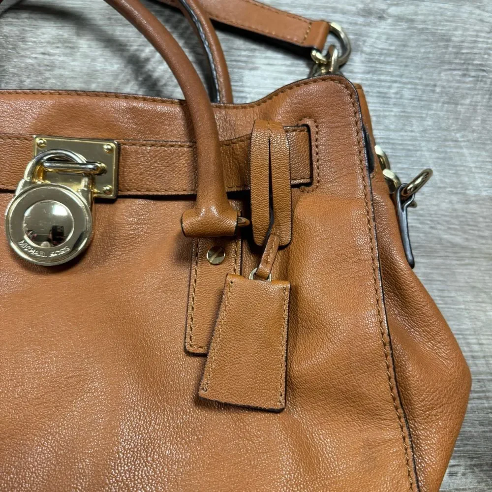 Michael Kors Hamilton Satchel Crossbody Bag
